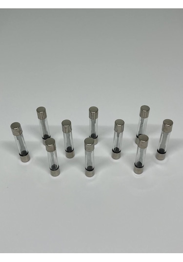 10 Adet 20 Amper 30mm Büyük Boy Cam Sigorta 20a