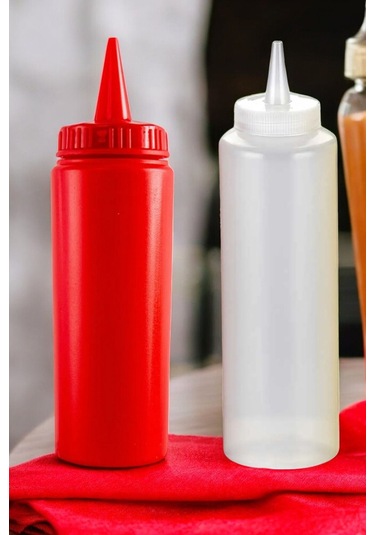 500 Ml. Fişek Sosluk Yağdanlık Ketçap Mayonez Hardal Re