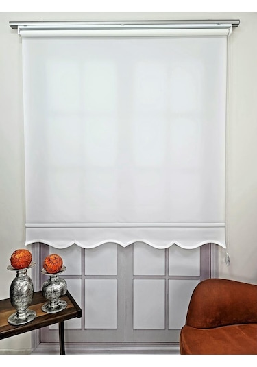 Bbb Düz Stor Perde Etekli 3 Renk Seçeneği Hemen Kargo