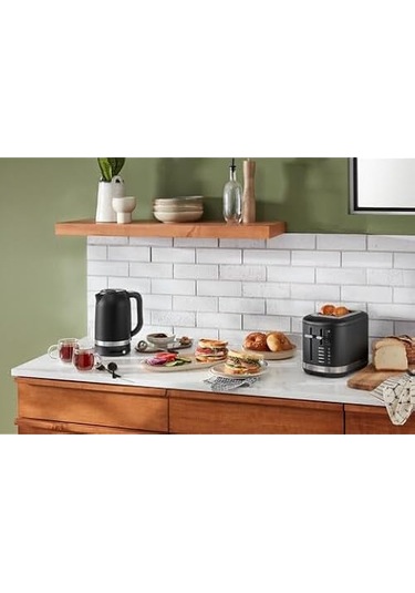 Kitchenaid 5kek1701 1,7 L Isı Ayarlı Su Isıtıcısı Black Matt