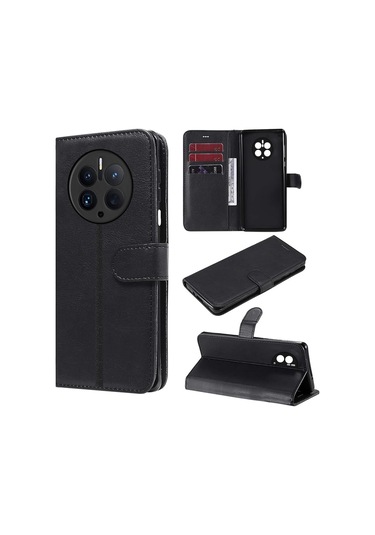 Huawei Mate 50 Pro Cüzdanlı Standlı Kapaklı Deri Kılıf Al4232