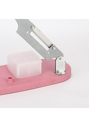 Homyl Dondurulmuş Et Hafif Için Masa Dilimleyici Gıda Kesici Pembe