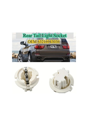 Sunshine011  Bmw Stop Fren Lamba Soketi X3 X5 7 Serisi 2003-2010 Uyumlu