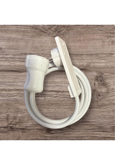 Uzatma Kablosu Tekli 3m Ultra İnce Fiş Dar Alanlarda Kullanılır