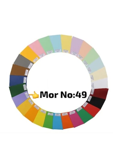 Alex Schoeller Fon Kartonu Mor No:49 A4 160 Gr 1 Paket