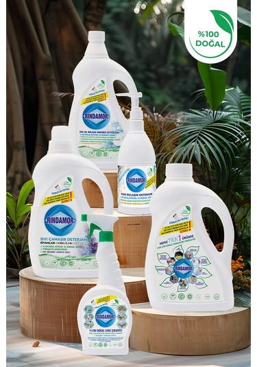 Tanışma Seti- %100 Doğal Bitkisel Temizlik 2200 ML