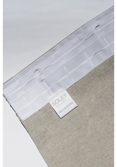 Olea 140x270 Cm 2 Adet Fon Perde Gri
