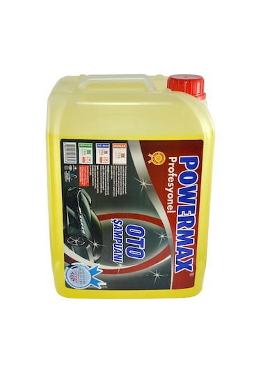 Powermax Profesyonel Cilalı Oto Şampuanı 5  Kg