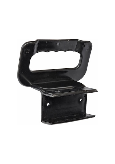 Plastik Baza Kulpu Yatak Kaldırma Tutma Kulp Kolu Tutacağı Kulbu Siyah -40mm Profiller İçin Siyah