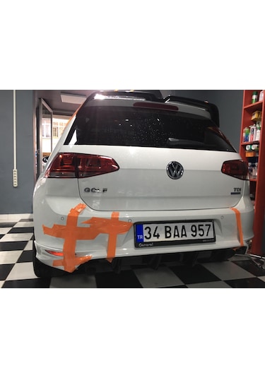 Volkswagen Golf 7 Oettinger Bagaj Üstü Spoiler -plastik Rüzgarlık