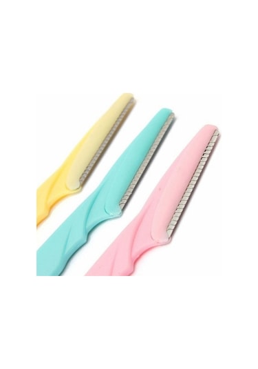 Yüz Jileti ve Kaş Usturası Kadın Jileti Epilasyon 3'lü Set Li-0001B