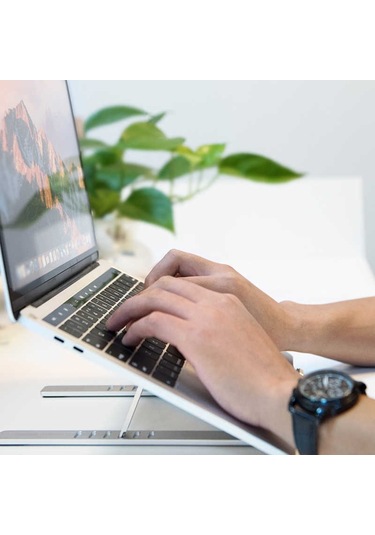 Wiwu S400 Laptop Standı Gümüş