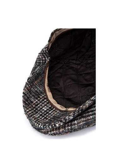 Tamer Tanca Erkek Tekstil Kahverengi London Şapka 524 1145 Spk Sk25-26 Kahve/multı Kahverengi