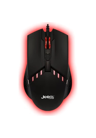 Jedel M82 Usb Optik Kablolu Mouse - Renkli Led Işıklı -