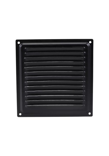 Domart 150x150 Ağı Telli, Siyah Havalandırma Izgarası 155759867