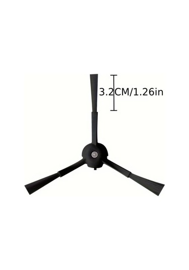 Xuweiwei Roborock 32 Adet Q Revo P10 Robot Süpürge Aksesuar Seti 2 Ana Fırça 4 Hepa Filtre 8 Yan Fırça 8 Mop Ped 8 Emme Torbası