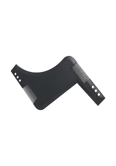 Mufunye Silikon Sakal Şekillendirici Ve Jilet Bileme Aleti - Pratik Ve Dayanıklı Erkek Bakım Seti, Siyah