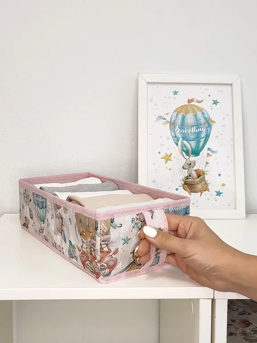 Valıant Çamaşır Ve Eşya Saklama Organizatörü 29674252 Pembe