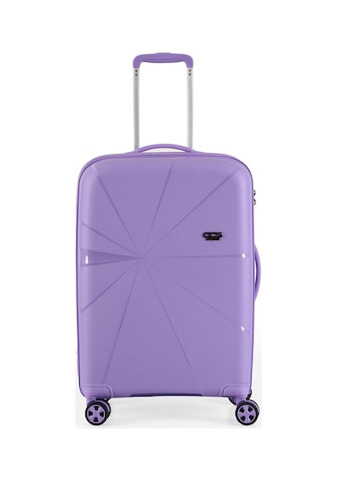 Ççs 5264 Polipropilen Orta Boy Valiz Mor