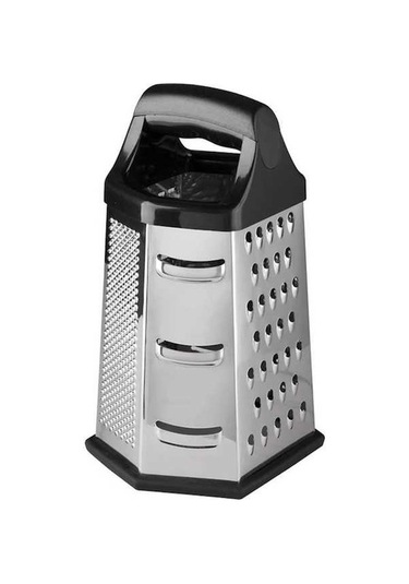 Pazly Taraflı Sebze Rende Paslanmaz Kutusu Gümüş Fonksiyonlu Çok Çelik Beyaz 6 - Oi Beyaz - Gümüş