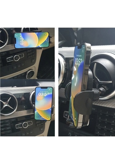 Sp-44 Oto Araç Telefon Tutucu 360 Havalandırmaya Izgaraya Giren
