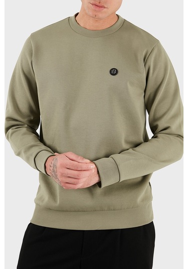 Boss Erkek Sweat 50520302 245 Haki Haki