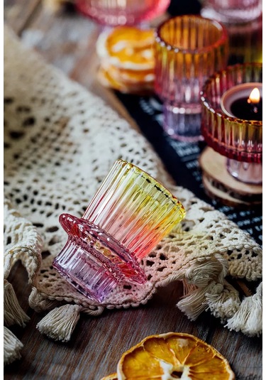 House Axiom 3'lü Cam Mumluk Seti 183366963 Pembe