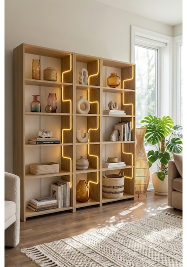Labirent Ledli Açık Kitaplık Matisse