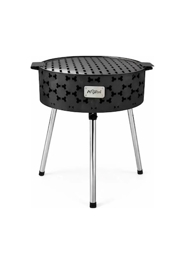 Taşınabilir Kömür Barbekü Mangal - İksa - Orta - 40cm 13cm 60cm Diğer