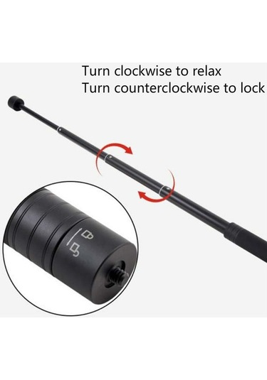 Tongxida Elde Taşınabilir 3 Eksenli Gimbal, 19-73cm Uzatma Teleskopik