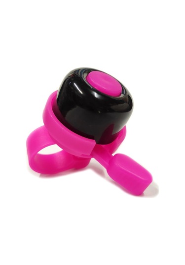 Sarissa Çocuk Bisikleti Zil 1. Kalite Plastik Gövde Metal Çan Pembe Siyah Pembe - Siyah