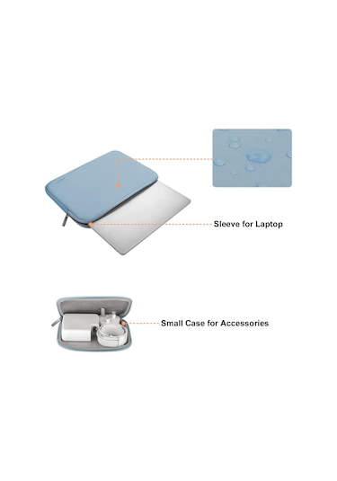 13 İnç Dizüstü Bilgisayar Çantası, Macbook Air M4 M3 M2 M1 2025-2018 / Pro 13 M2 M1 2025-2016 İçin 13 İnç Dizüstü Bilgisayar Çantası, Küçük Çanta Bilgisayar, Mavi Diğer