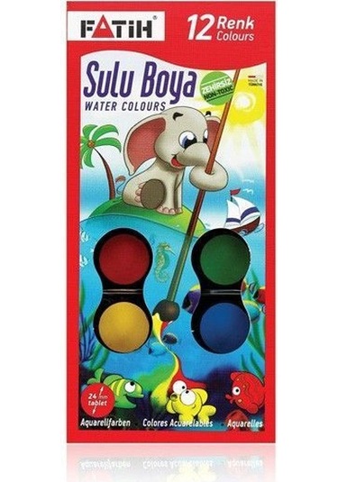 Fatih 904 S12 Sulu Boya 12 'Li
