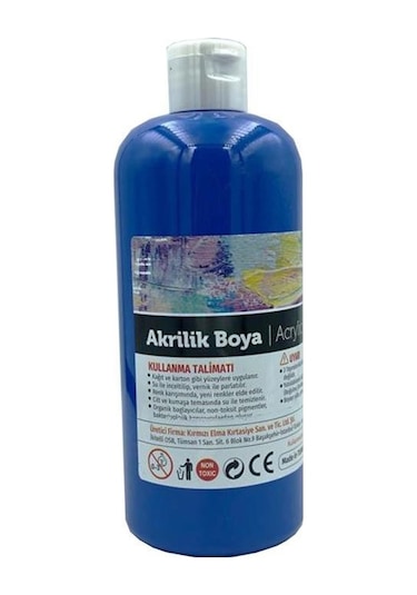 Red Apple Akrilik Boya 500 Gr Mavi Ra 500-13