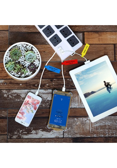 Kablo Etiketi Kendinden Yapışkanlı Termal Baskı Etiket Kağıdı Su Geçirmez Yağ Geçirmez Yırtılmaya Dayanıklı Etiket Bandı Dp23 Serisi Termal Yazıcı Etiket Yapma Makinesi İçin, 1 Rulo 125