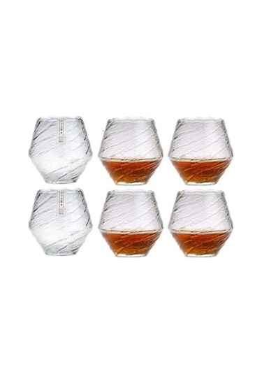 Japonya Edo Üfleme Kar Artwork Viski Düzgün Cam Ahşap Hediye Kutusu Niche Likör Xo Viski Kristal Şarap Cam Konyak Brandy Snifter Şarap Kadehleri Açık Gri