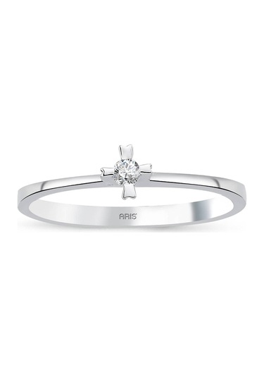 0.05 Karat Pırlanta Tektaş Yüzük