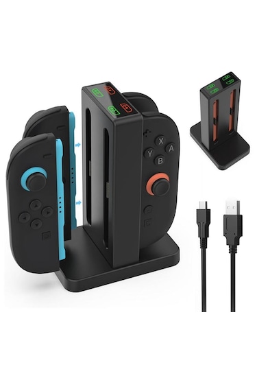 Nintendo Switch 2 Joycon Şarj İstasyonu Dock Switch 2 Joycon Uyumlu