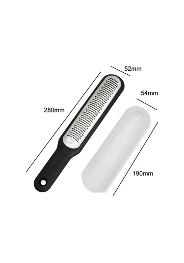 Pazly Cbtx Mutfak Zencefil Parçalayıcı, Kavun & Kapaklı Meyve Kazıyıcı Güvenli Paslanmaz Çelik Siyah