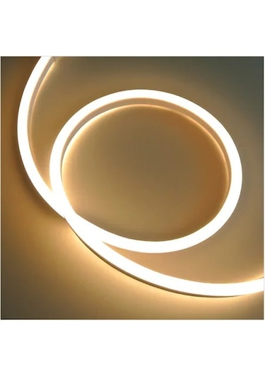 2 Metre Neon Günışığı 220 V Esnek Hortum Şerit Led Işık+ Fiş