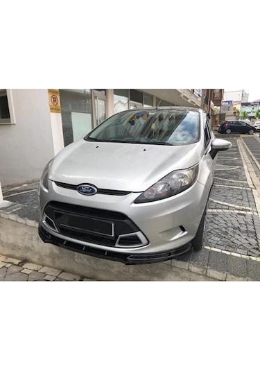 HasAkman Ford Fiesta Basic Ön Tampon Lip Piona Black 2008 - 2012
