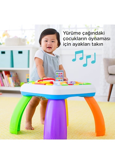 Fisher-Price Eğitici Köpekçiğin Aktivite Masası (TR-ING) DRH44