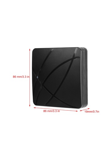 Geeroyoo Su Geçirmez Kapı Erişim Kart Okuyucu, Wiegand 26 Bit, Hızlı Tanıma 0.15s , Ip68, Abs Malzeme, Id/ıc Kart Desteği