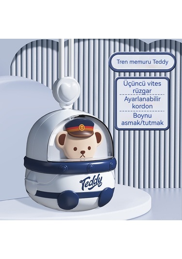 Aurora Hafif Usb Şarj Karikatür Asıl İboyun El Yapraksız Fan Küçük 2