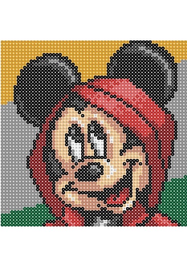 Disney Mickey Mouse Yetişkin Boncuk Aktivite Seti-pixel Pixel Ppa100-03
