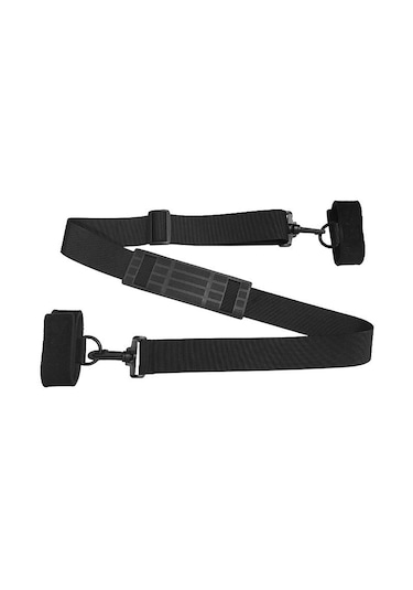 Geeksen Balıkçılık Kamçı Taşıma Kiti: Kaymazlı Polyester Nişasta + 2 Sabitleyici Kayış, El Boşaltıcı Dış Mekan Araçları