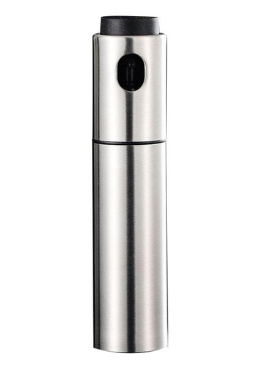 Yuntech01 Stainless Steel Yağ Spreyi - Barbekü Ve Mutfak İçin Basınçlı Kontrollü Yağ Damlatıcı, 135ml Kapasite, Gümüş Rengi 1 Adet Çok Renkli