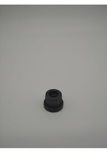 100Ml Cam Amber İnce Damlalıklı Kilitli Kapak Siyah(10 Adet)