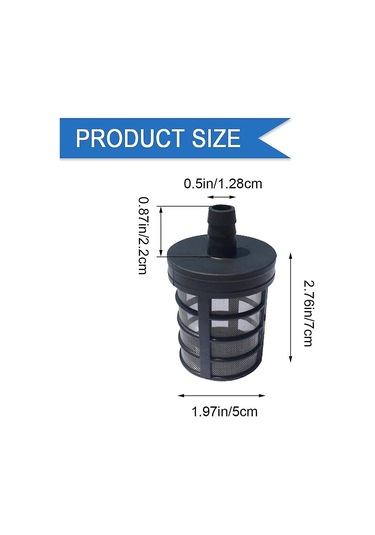 Adet Emiş Borusu Filtresi Su Pompası Emiş Filtresi Su Emiş Filtresi Tamburu Basınçlı Yıkayıcı İçin