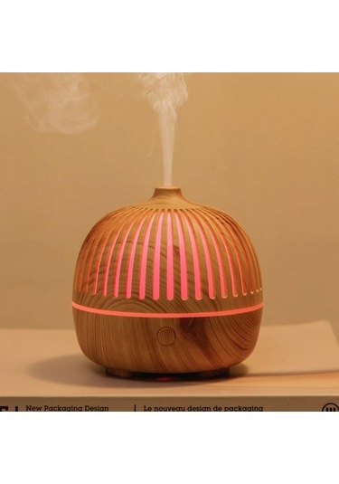 Dancemonkey Usb Güçlü 180ml Esansiyel Yağ Difüzörü, 7 Renk Led Işık, Otomatik Kapanma, Sessiz, Taşınabilir Nemlendirici